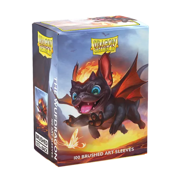 Arcane Tinmen - Dragon Shield - The Wufdragon - Brushed Art Sleeves - Standard Sleeves