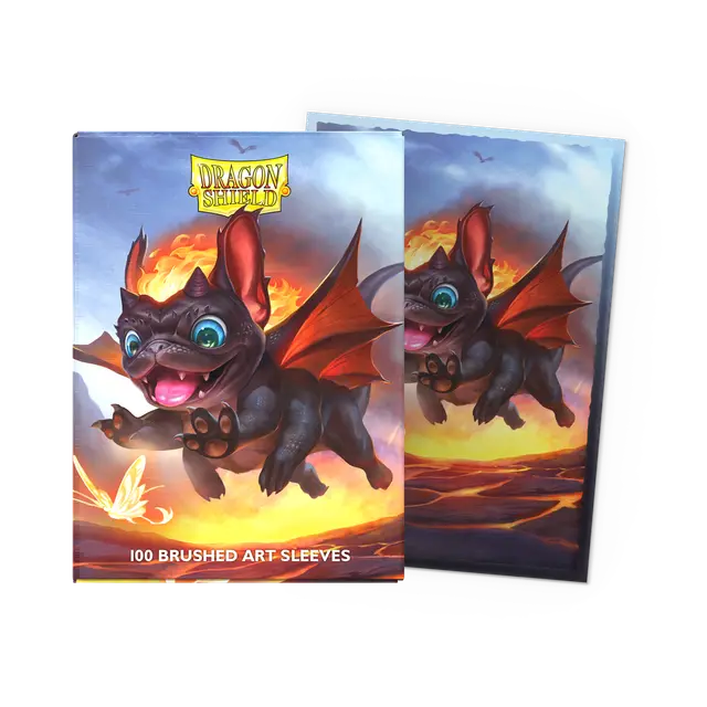 Arcane Tinmen - Dragon Shield - The Wufdragon - Brushed Art Sleeves - Standard Sleeves