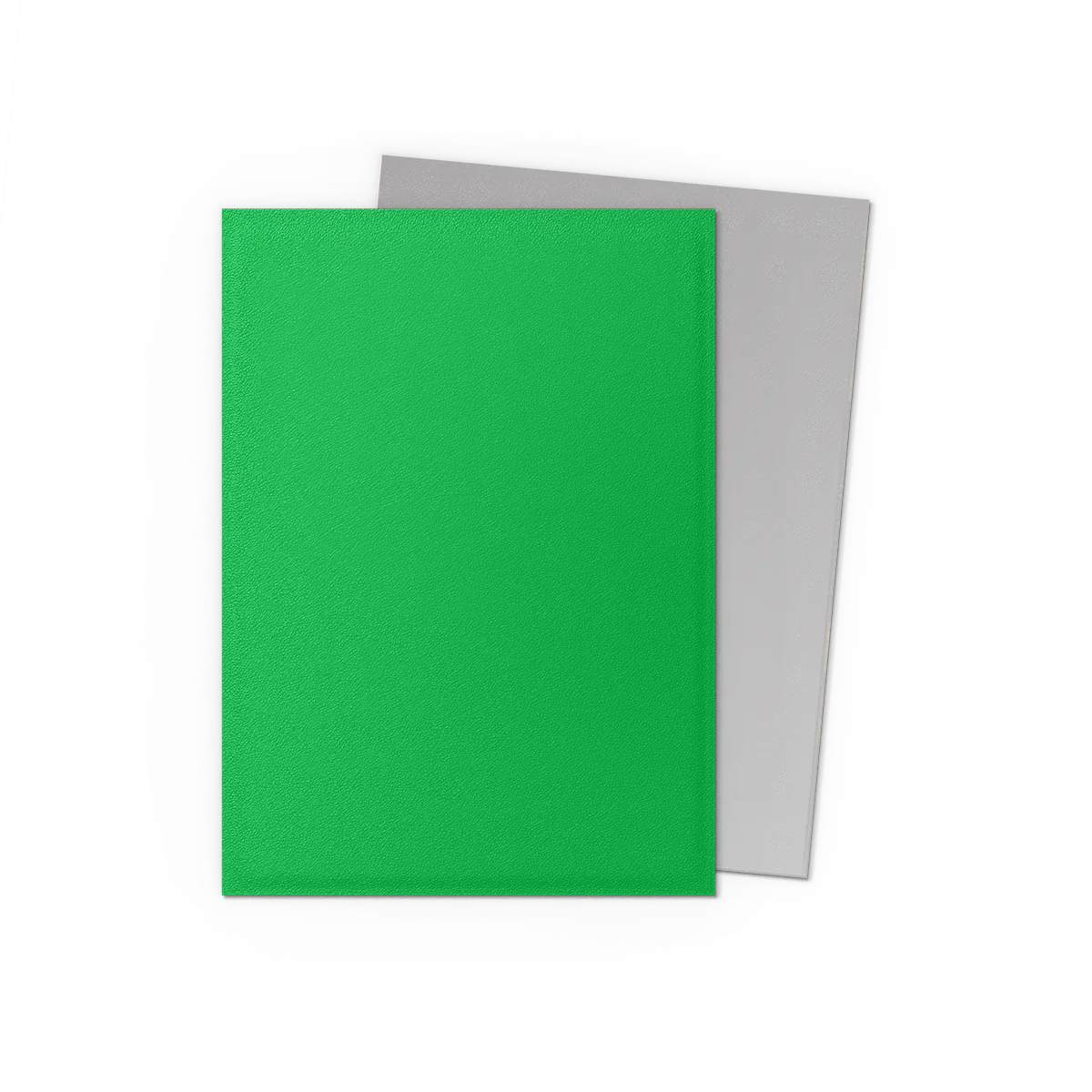 Arcane Tinmen - Dragon Shield - Apple Green & Silver - Dual Matte Sleeves - Standard Size