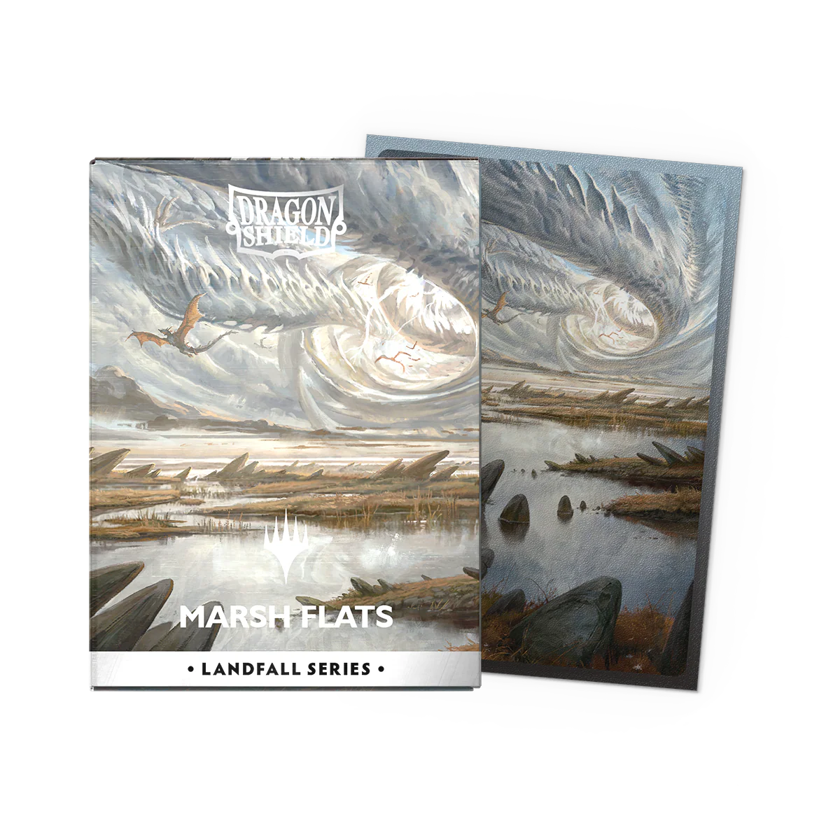 Arcane Tinmen - Dragon Shield - Landfall Series - Marsh Flats - Matte Dual Art Sleeves - Standard Size