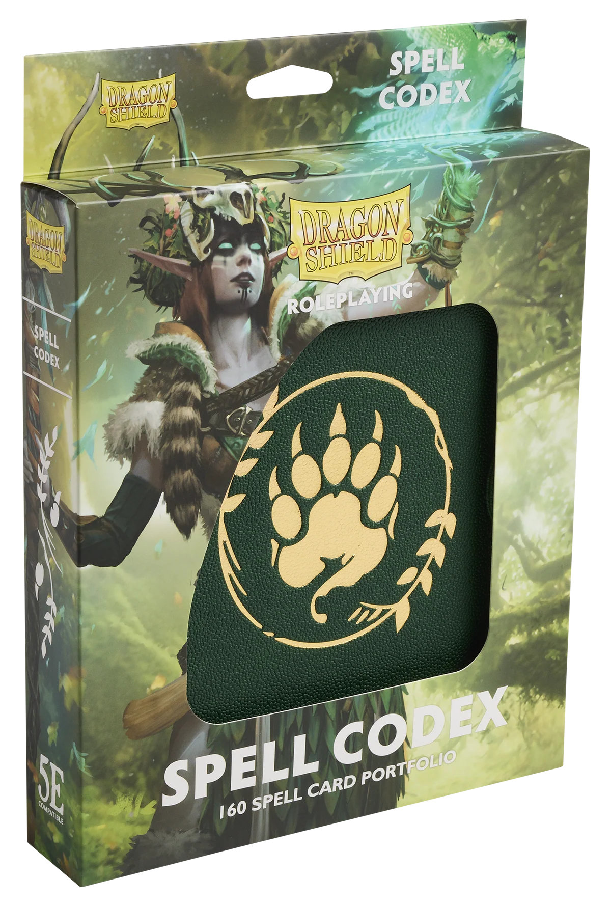 Dragon Shield - Binder: Spell Codex Portfolio 160 - Forest Green