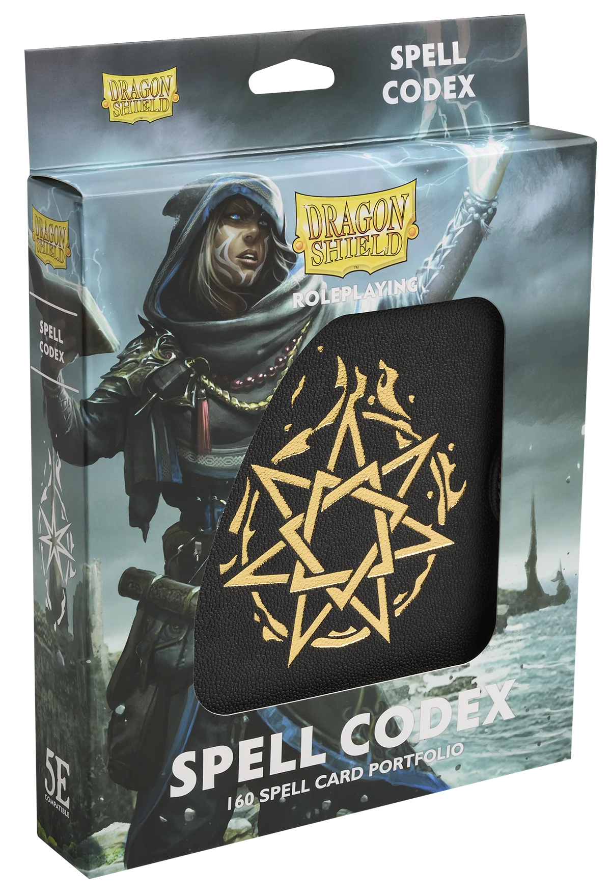 Dragon Shield - Binder: Spell Codex Portfolio 160 - Iron Grey