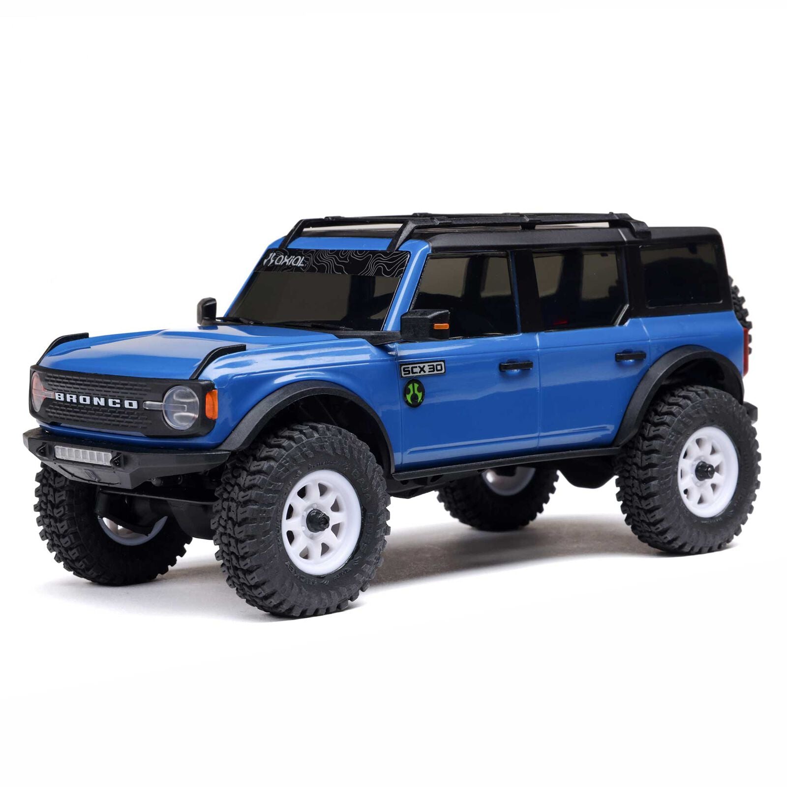Axial - 1/30 Axial SCX30 Ford Bronco (Battery & Charger Included), Azul