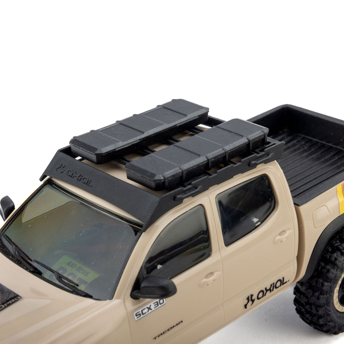 Axial - 1/30 SCX30 Toyota Tacoma TRD Pro 4X4 RTR, Overland Edition, Beige