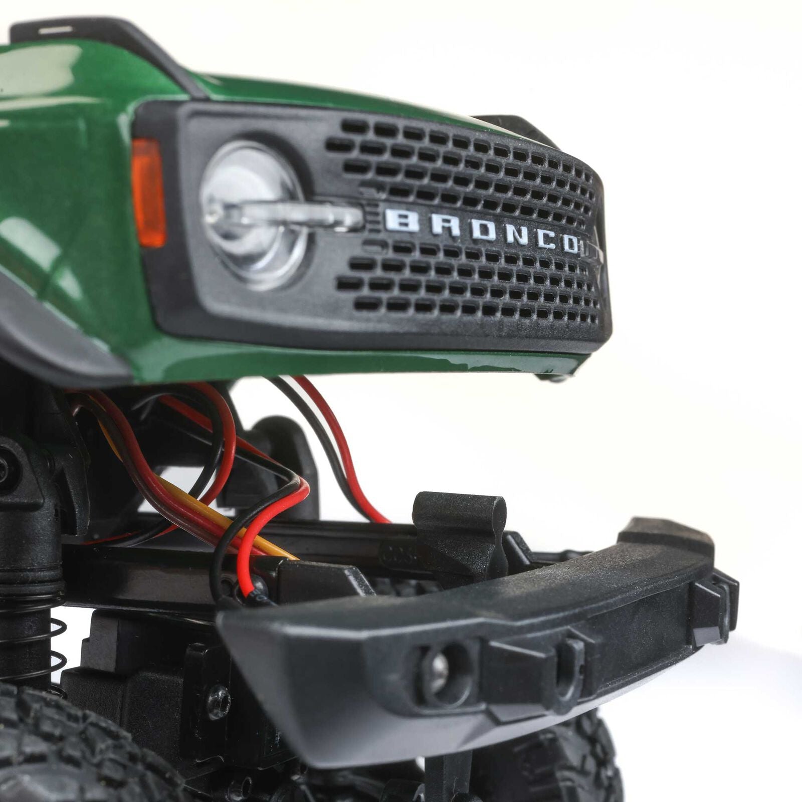 Axial - 1/24 SCX24 Ford Bronco 4X4 RTR Brushed Rock Crawler (Battery & Charger Included), Green