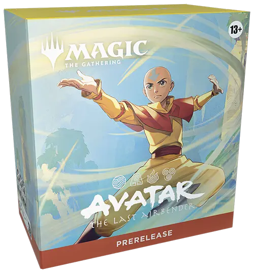 Magic MTG - Avatar The Last Airbender - Prerelease (Español) - Magic: The Gathering Aang (Amarillo)