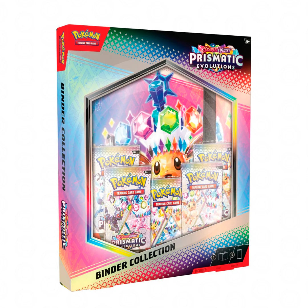 Pokémon TCG: Scarlet & Violet Prismatic Evolutions - Binder Collection (Ingles)