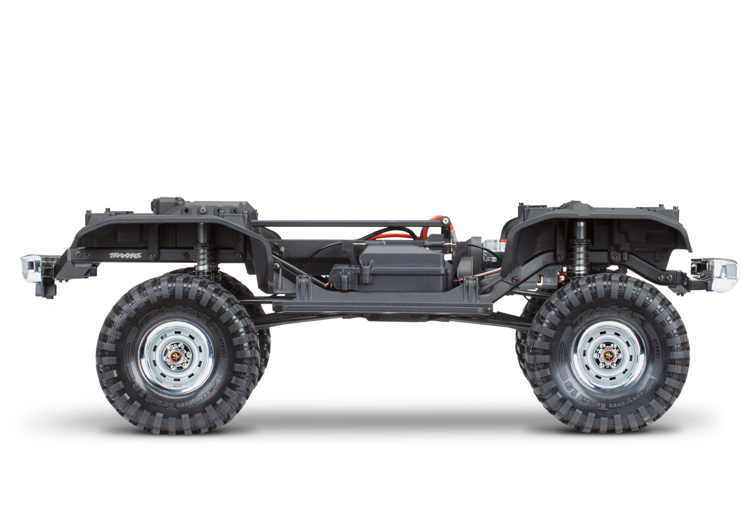 Traxxas - TRX-4® 1/10 Trail Crawler Truck w/1979 Chevy Blazer Clipless Body w/TQi 2.4GHz Radio, Negra