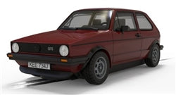Scalextric - Volkswagen Golf GTI - Red - Análogo, Escala 1/32