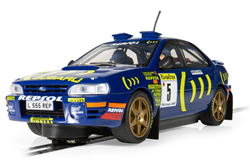Scalextric - Subaru Impreza WRX - 1995 Carlos Sainz - Análogo, Escala 1/32