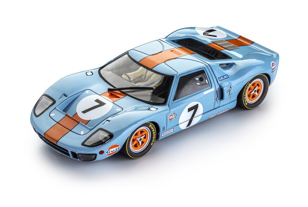 Slot.It - Ford GT40 1969 - 24h Le Mans / #7 - M. Hailwood, D. Hobbs - Análogo, escala 1/32