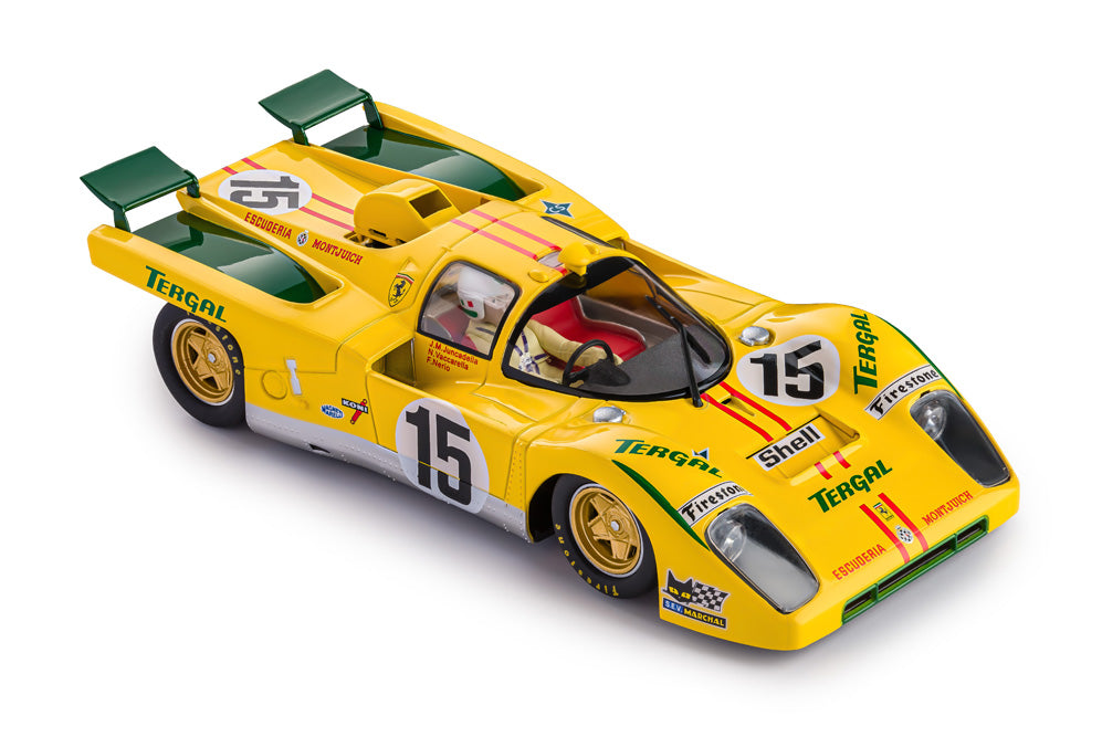 Slot.It - Ferrari 512M 1971 - Daytona #15 - N. Vaccarella, J. Juncadella - Análogo, escala 1/32