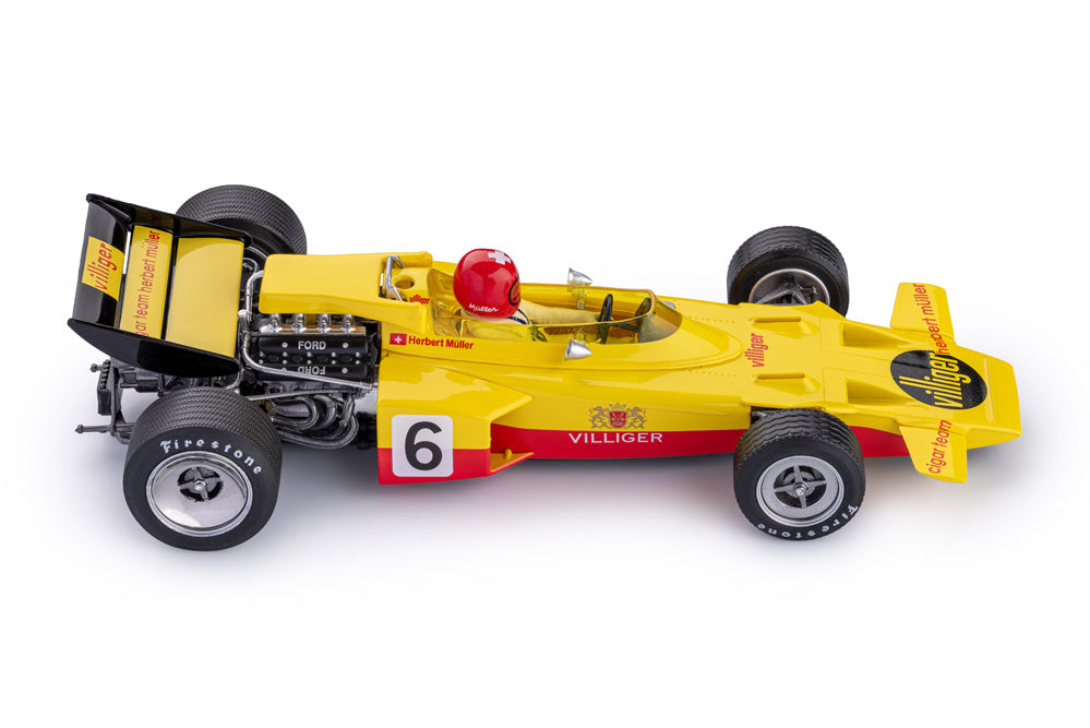Policar - Lotus 72 #6 Herbert Müller Monza GP 1971, escala 1/32, analógico