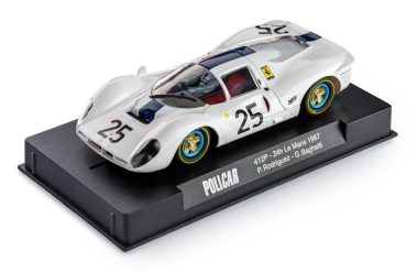 Policar - Ferrari 412P #25 P. Rodriguez, G. Baghetti 24h Le Mans 1967, escala 1/32, analógico