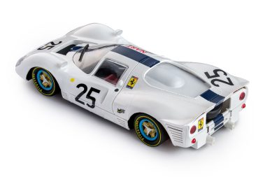 Policar - Ferrari 412P #25 P. Rodriguez, G. Baghetti 24h Le Mans 1967, escala 1/32, analógico