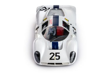 Policar - Ferrari 412P #25 P. Rodriguez, G. Baghetti 24h Le Mans 1967, escala 1/32, analógico