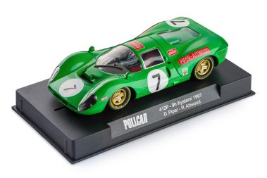 Policar - Ferrari 412P #7 R. Attwood, D. Piper, 9h Kyalami 1967, escala 1/32, analógico