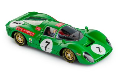 Policar - Ferrari 412P #7 R. Attwood, D. Piper, 9h Kyalami 1967, escala 1/32, analógico