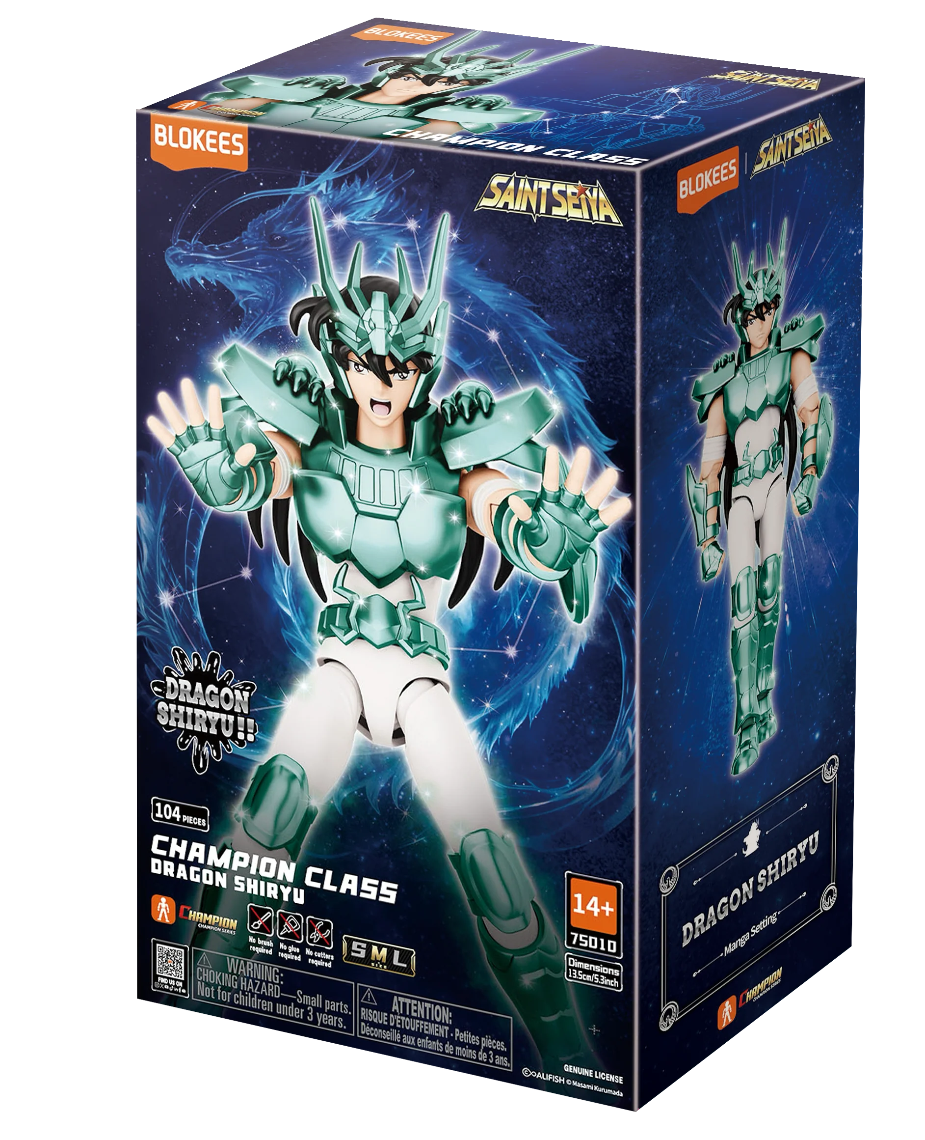 Blokees - Saint Seiya Champion Class: Dragon Shiryu version Manga #75010