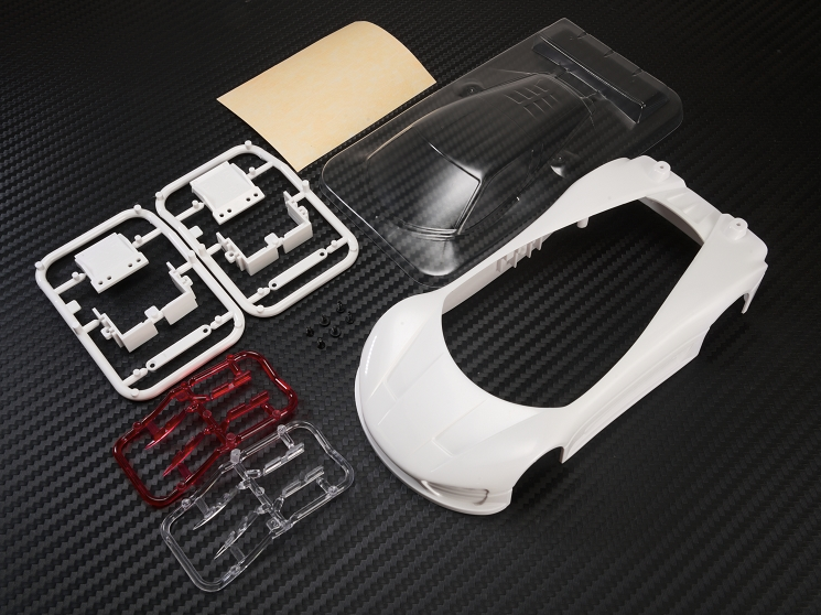 PN Racing - Mini-Z Concept C9 ABS Car Body Kit White