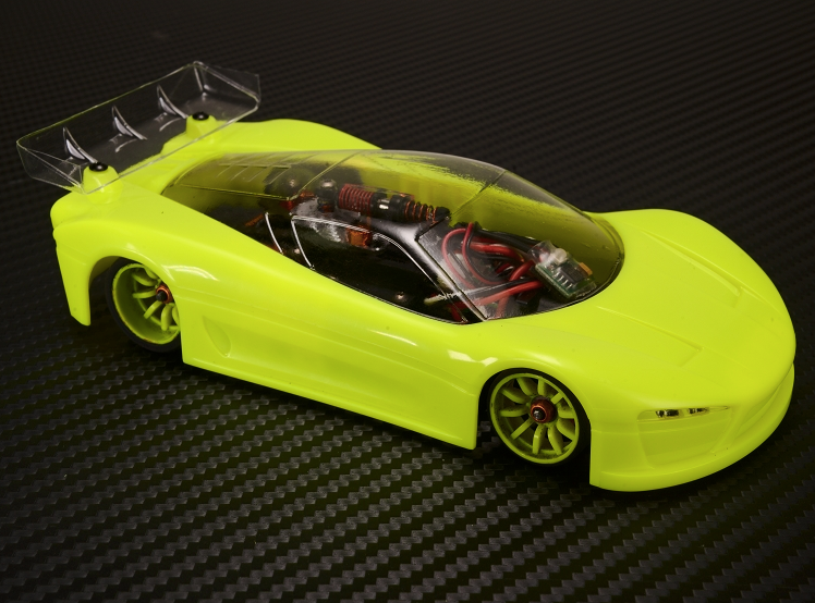 PN Racing - Mini-Z Concept C9 ABS Car Body Kit Yellow