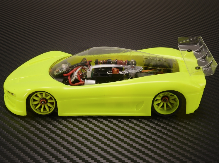 PN Racing - Mini-Z Concept C9 ABS Car Body Kit Yellow