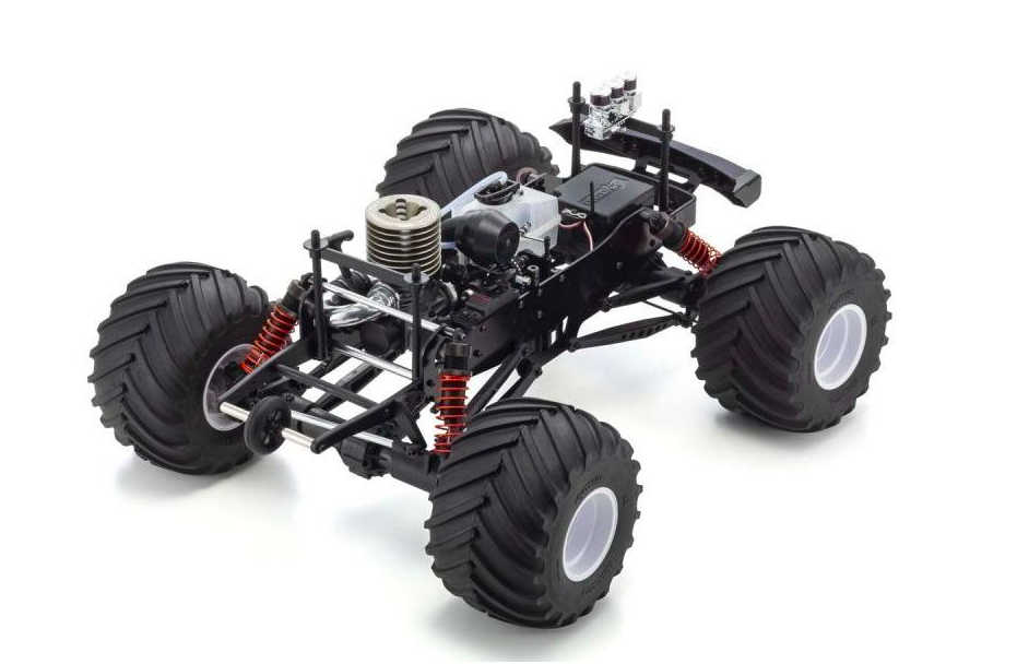 Kyosho - USA-1 GP 1/8 4WD ReadySet Nitro Monster Truck w/Syncro KT-231P+ 2.4GHz Radio