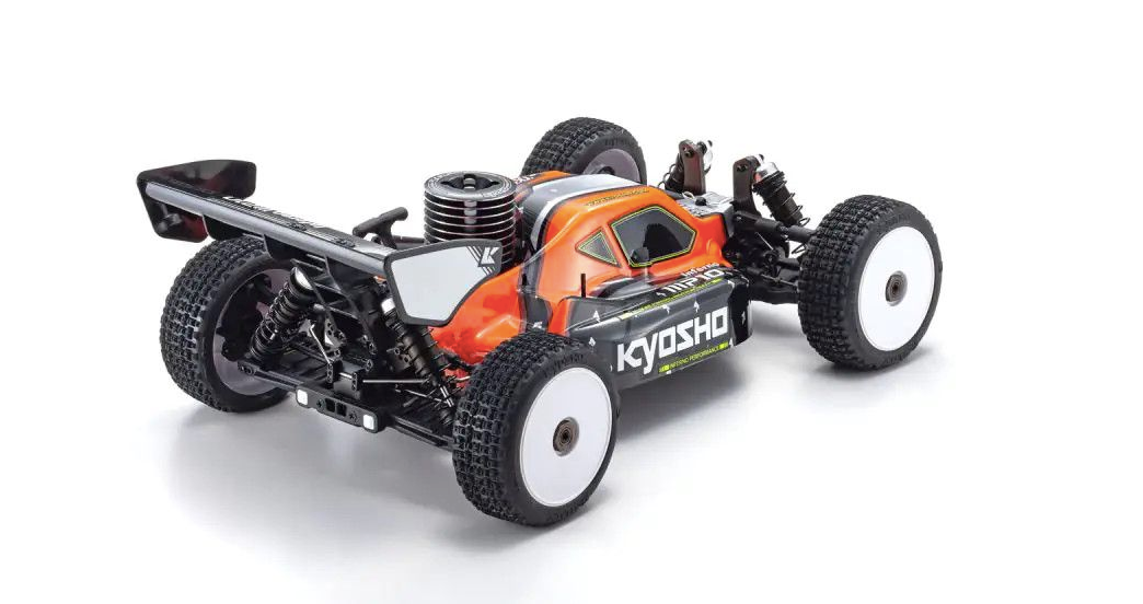 Kyosho - 1:8 Scale Radio Controlled .21Engine Powered 4WD Racing Buggy readyset INFERNO MP10 Color Type 1 Red