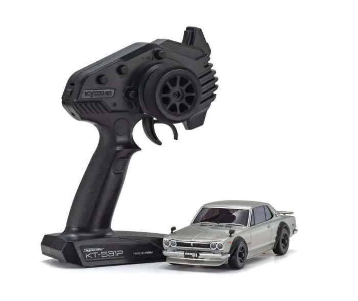Kyosho - MINI-Z RWD MR-04 readyset NISSAN SKYLINE 2000GT-R (KPGC10) Tuned Ver. Silver