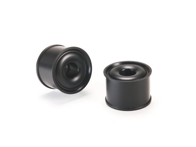 PN Racing - Mini-Z 2WD Machine Cut Delrin Black Formula 14x20mm Flanged Wheel R14