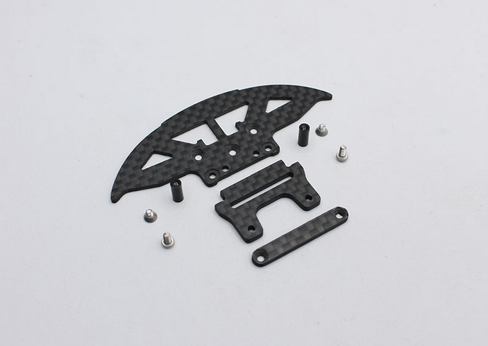 Reflex Racing - RX546 PN Racing C9 Carbon Fiber Bumper and Clip Set