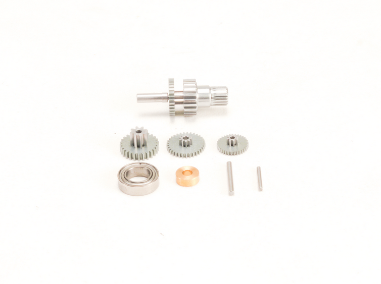 PN Racing - Replacement Titanium Gear Set (Pins & Bearings Included) for V3 Anima Micro Servo