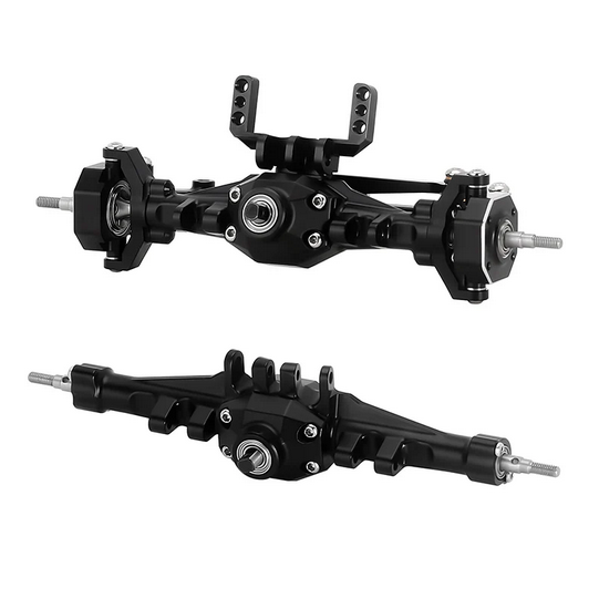 INJORA - +4mm Diamond Axles with Lay Down Servo Mount & Links for 1/18 TRX4M