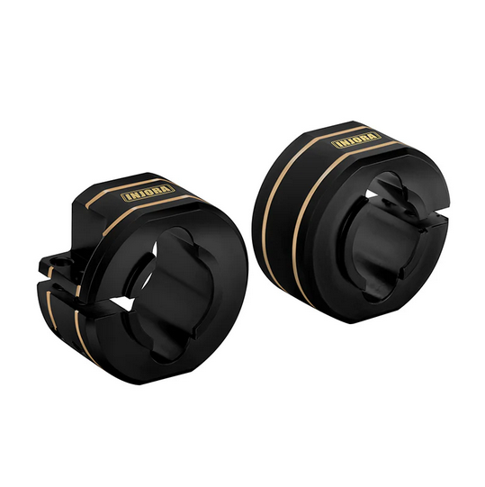 INJORA - 2PCS 14g/pcs Brass Rear Axle Counterweights for 1/18 TRX4M (4M-30)