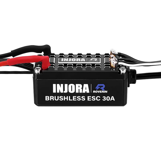 INJORA - Roverin FOC Sensored Brushless ESC & Motor Combo for 1/18 TRX4M Ascent18 (4800Kv)