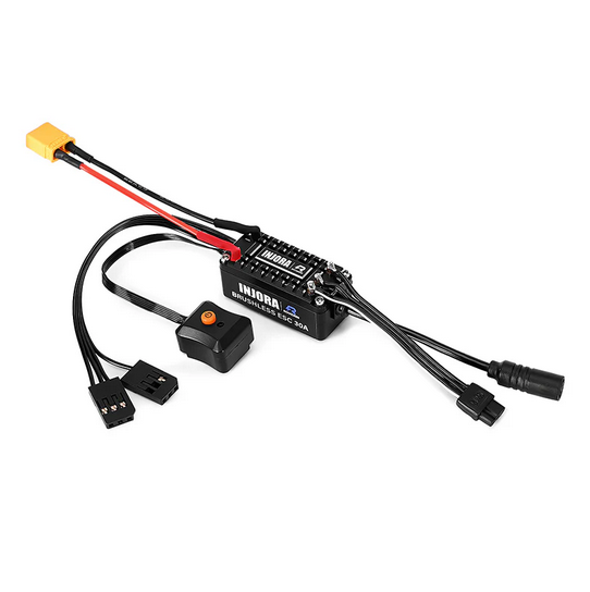 INJORA - Roverin FOC Sensored Brushless ESC & Motor Combo for 1/18 TRX4M Ascent18 (4800Kv)