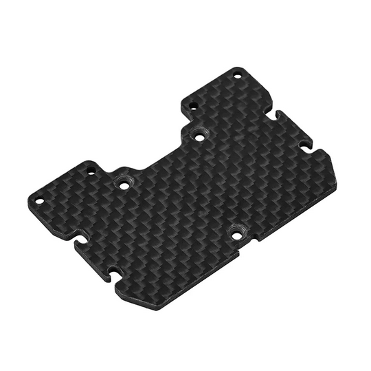 INJORA - Double Decker Carbon Fiber Tray Battery ESC Receiver Tray for 1/18 TRX4M