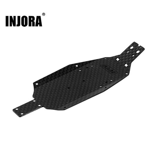 INJORA - Carbon Fiber Chassis for 1/28 Losi Micro-T (7g)