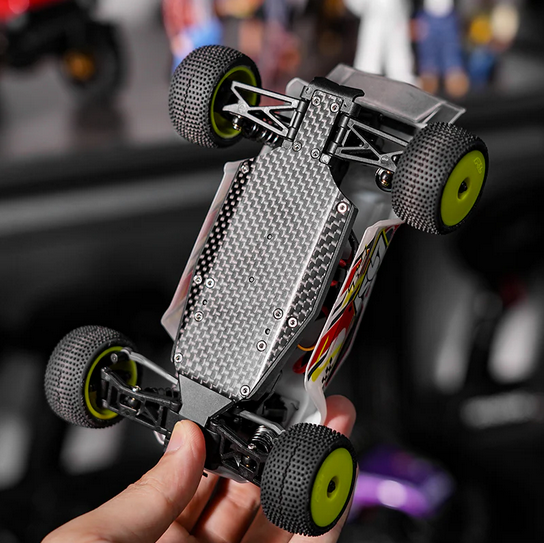 INJORA - Carbon Fiber Chassis for 1/28 Losi Micro-T (7g)