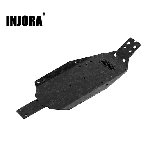 INJORA - Forged Carbon Fiber Chassis for 1/28 Losi Micro-T (7g)