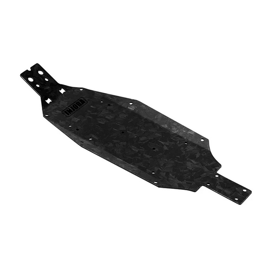 INJORA - Forged Carbon Fiber Chassis & Rear Wing for 1/24 Buggy Losi Micro-B