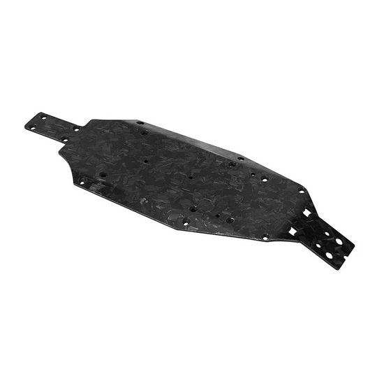 INJORA - Forged Carbon Fiber Chassis & Rear Wing for 1/24 Buggy Losi Micro-B