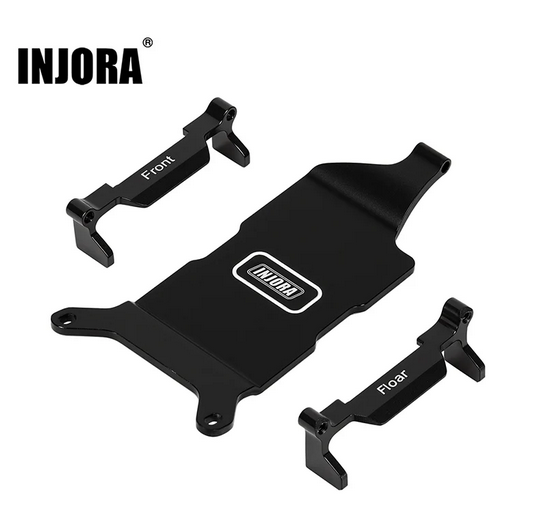 INJORA - Aluminum Brushless ESC Mount with Battery Holder for 1/24 Buggy Losi Micro-B