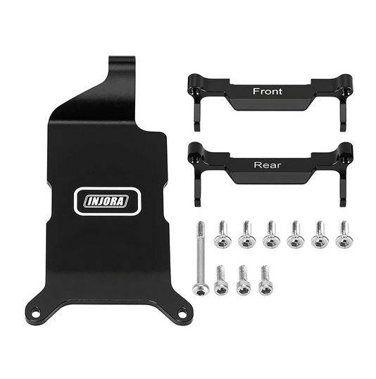 INJORA - Aluminum Brushless ESC Mount with Battery Holder for 1/24 Buggy Losi Micro-B