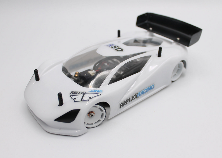 Reflex Racing - RX600F0B Speed Dish Wheel Front - 0 offset (black)