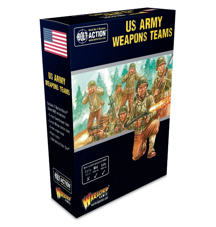 Warlord Games- US Army Weapons Teams