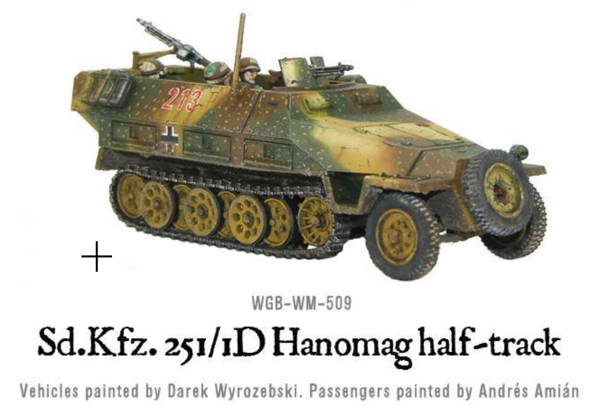 Warlord Games- SD.KFZ. 251/1 AUSF. D Hanomag
