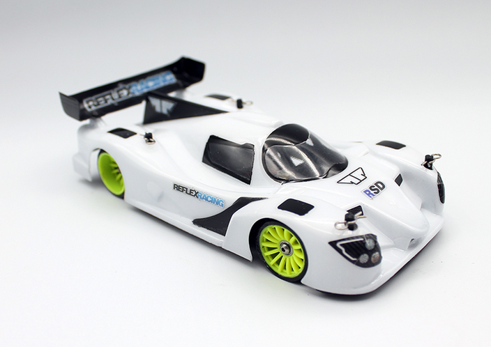 Reflex Racing - RAD001 Radbody Lumpy (LMP3 with Fin) 1/28 Scale Lexan Body