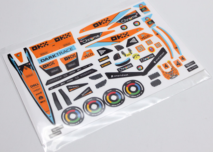 Reflex Racing - Raceway RC RCR006 FX28 Decal Set - Type MC