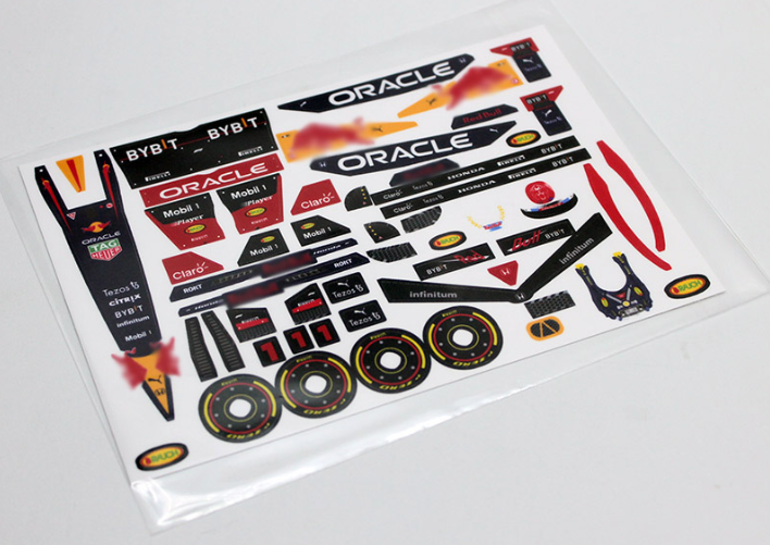 Reflex Racing - Raceway RC RCR008 FX28 Decal Set - Type RBR